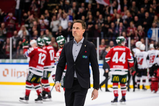 Frölundas tränare Roger Rönnberg