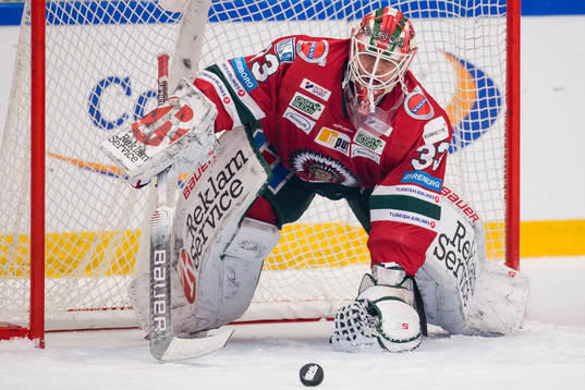 Frölundas målvakt Johan Mattsson