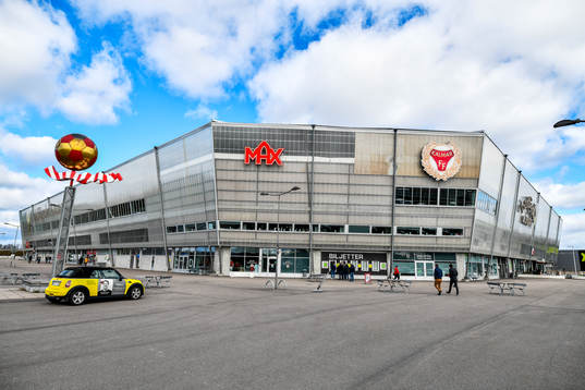 Exteriörbild av Guldfågeln Arena