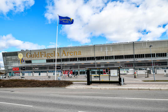 Exteriörbild av Guldfågeln Arena