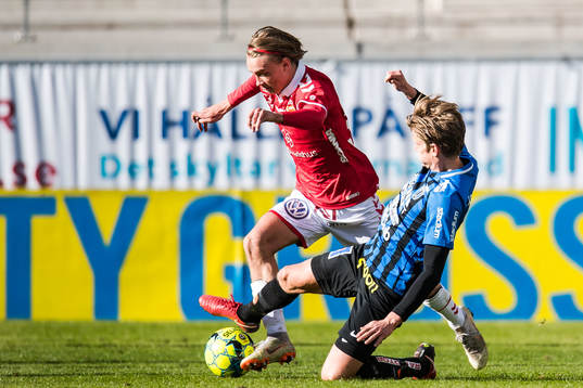 Sirius Tim Björkström och Kalmars Isak Magnusson