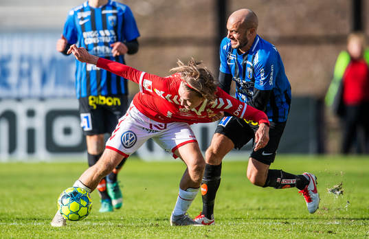 Kalmars Isak Magnusson och Sirius Karl Larson