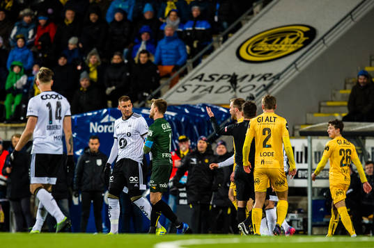Nicklas Bendtner of Rosenborg and Ricardo Henrique Schuck
