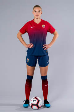 Kristine Bjørdal Leine of Norway poses for a portrait