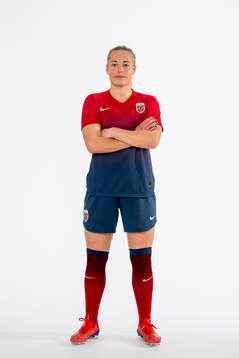 Therese Sessy Åsland of Norway poses for a portrait