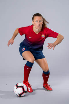 Synne Skinnes Hansen of Norway poses for a portrait