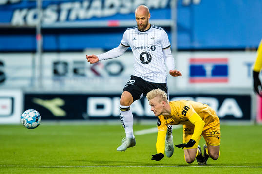 Tore Reginiussen of Rosenborg and Geir André Herrem of