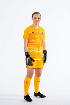 Goalkeeper Oda Marie Bogstad of Norway poses for a portrait
