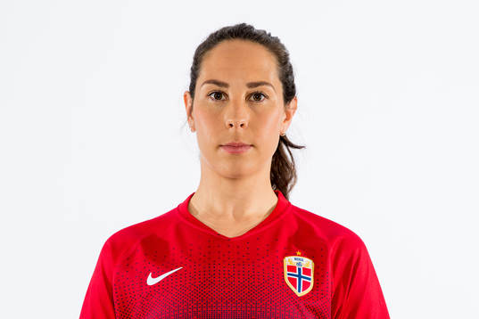 Ingrid Moe Wold of Norway poses for a portrait