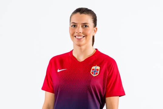 Cecilie Redisch Kvamme of Norway poses for a portrait