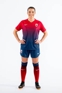 Cecilie Redisch Kvamme of Norway poses for a portrait
