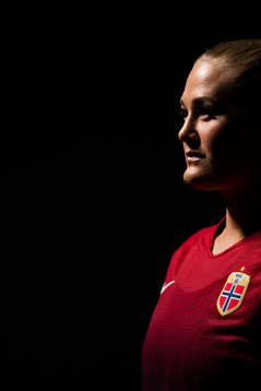 Lisa-Marie Karlseng Utland of Norway poses for a portrait