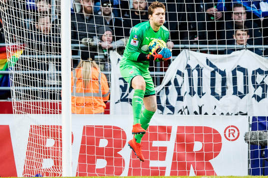 Helsingborgs målvakt Kalle Joelsson