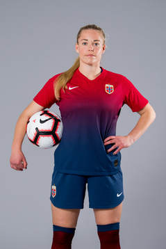 Therese Sessy Åsland of Norway poses for a portrait