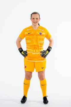 Goalkeeper Oda Marie Bogstad of Norway poses for a portrait