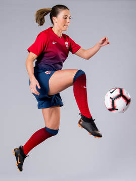 Cecilie Redisch Kvamme of Norway poses for a portrait