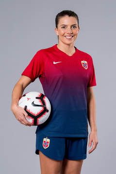 Cecilie Redisch Kvamme of Norway poses for a portrait