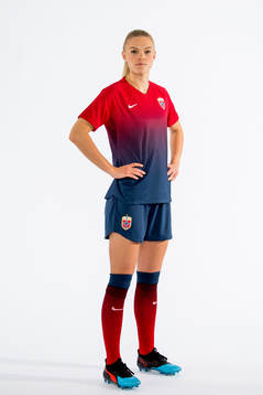 Kristine Bjørdal Leine of Norway poses for a portrait