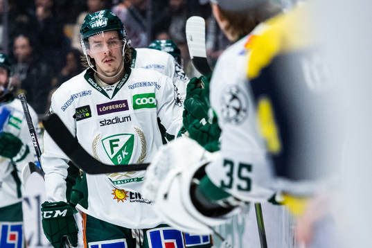Färjestads Joakim Nygård jublar