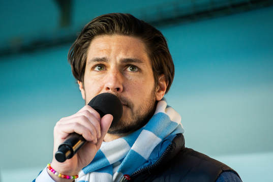 Malmö FFs speaker Tommy Tacchinardi