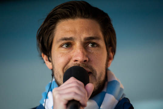 Malmö FFs speaker Tommy Tacchinardi
