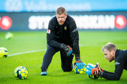 Häckens målvakt Christoffer Källqvist