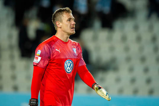 Malmö FFs Johan Dahlin deppar