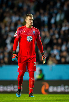 Malmö FFs Johan Dahlin deppar