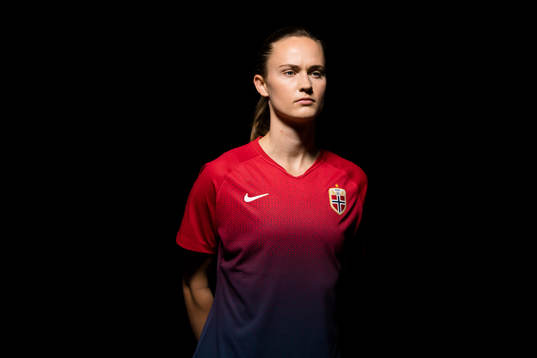 Caroline Graham Hansen of Norway poses for a portrait