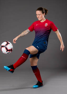 Isabell Herlovsen of Norway poses for a portrait