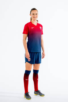 Caroline Graham Hansen of Norway poses for a portrait
