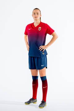 Caroline Graham Hansen of Norway poses for a portrait