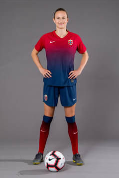 Caroline Graham Hansen of Norway poses for a portrait