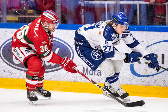 Moras Jonathan Carlsson och Leksands Anton Karlsson