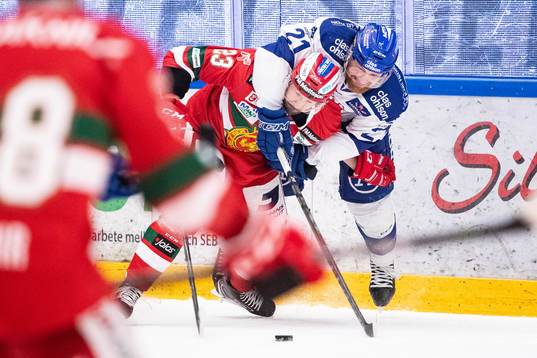 Moras Tomas Skogs och Leksands Mattias Ritola