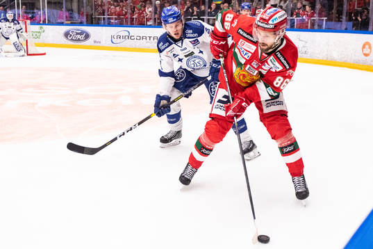 Leksands Filip Johansson och Moras Mathias Bromé
