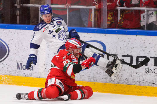 Leksands Marcus Karlberg och Moras Tomas Skogs
