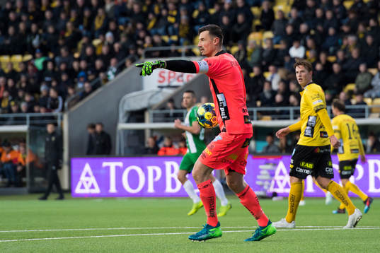 Elfsborgs målvakt Kevin Stuhr Ellegaard