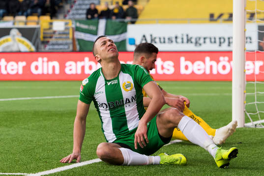 Hammarbys Nikola Djurdjic deppar