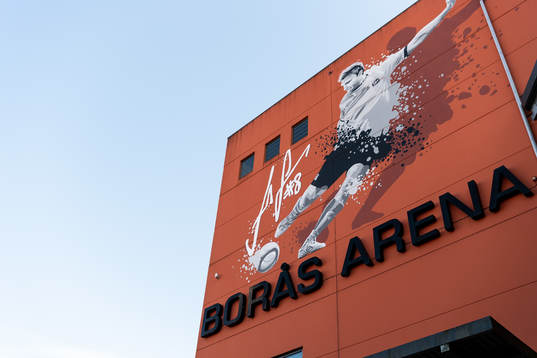 Exteriör på Borås arena