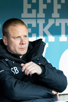 Hammarbys tränare Stefan Billborn