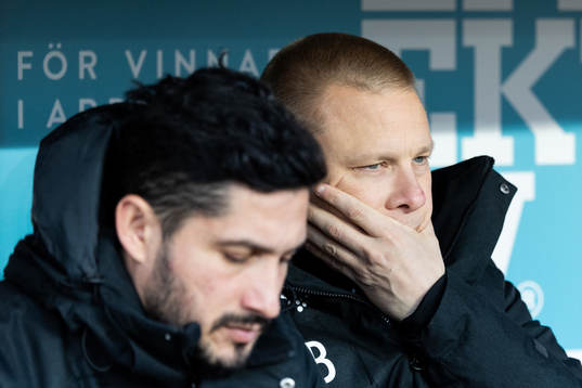 Hammarbys tränare Stefan Billborn