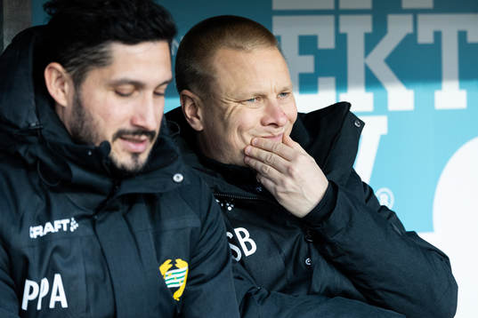 Hammarbys tränare Stefan Billborn