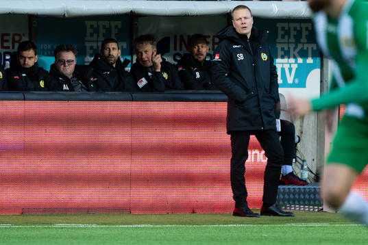 Hammarbys tränare Stefan Billborn