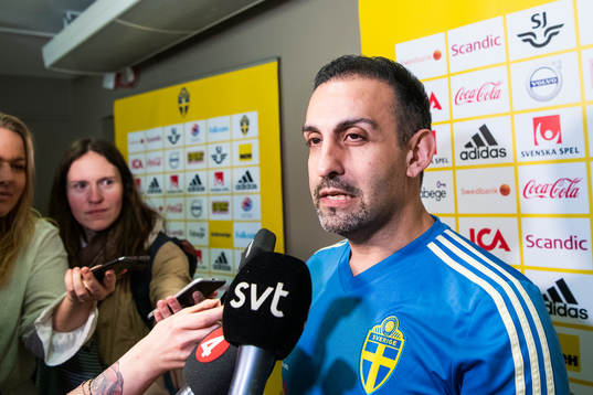 Sweden's national women's football team doctor Ali Kad