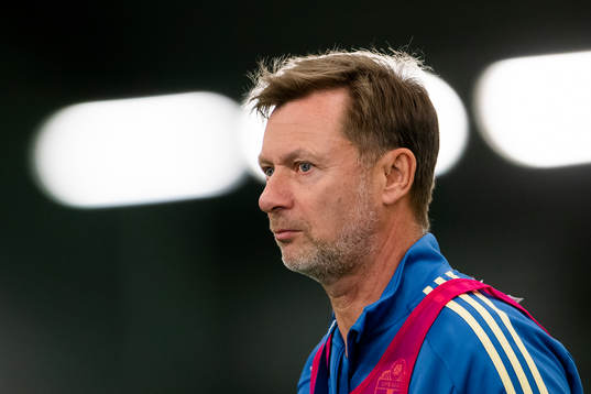 Peter Gerhardsson, head coach of the Swedish women national