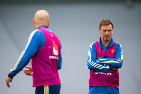 Peter Gerhardsson, head coach of the Swedish women national