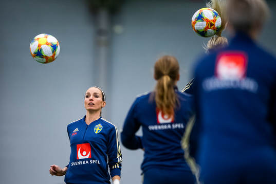 Kosovare Asllani of the Swedish women national football team