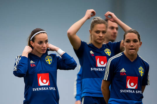 Kosovare Asllani of the Swedish women national football team