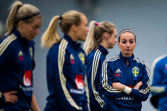 Kosovare Asllani of the Swedish women national football team